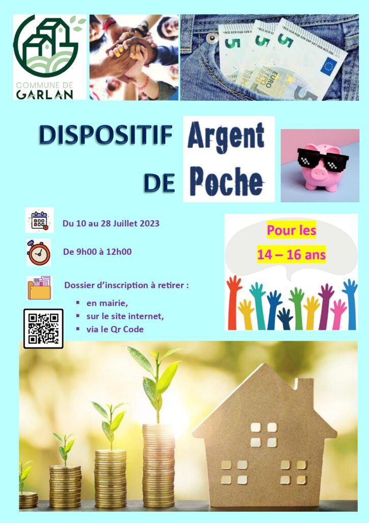 Dispositif Argent De Poche Pour Les 14 16 Ans Commune De Garlan